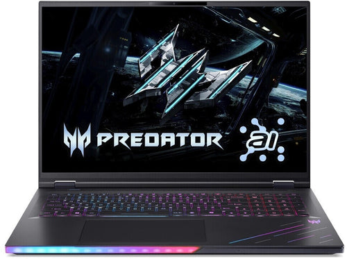 Acer Gaming Laptop Predator Helios 18 AI U9-275HX 32GB/1TB/24GB-RTX5090/18"WQUXGA/120Hz/DOS/BLK/ENG