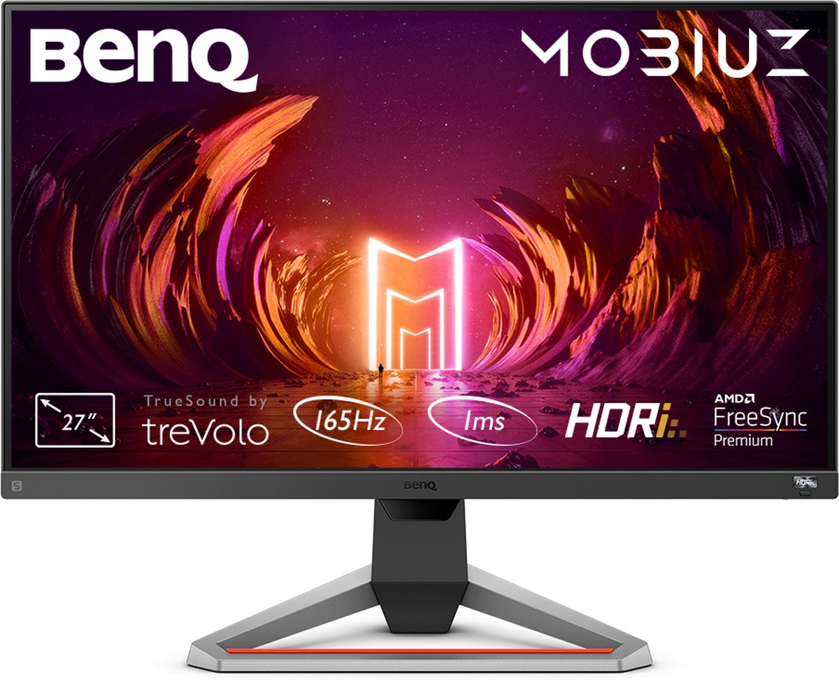 BenQ Monitors model-family photograph; configuration and keyboard layout may vary