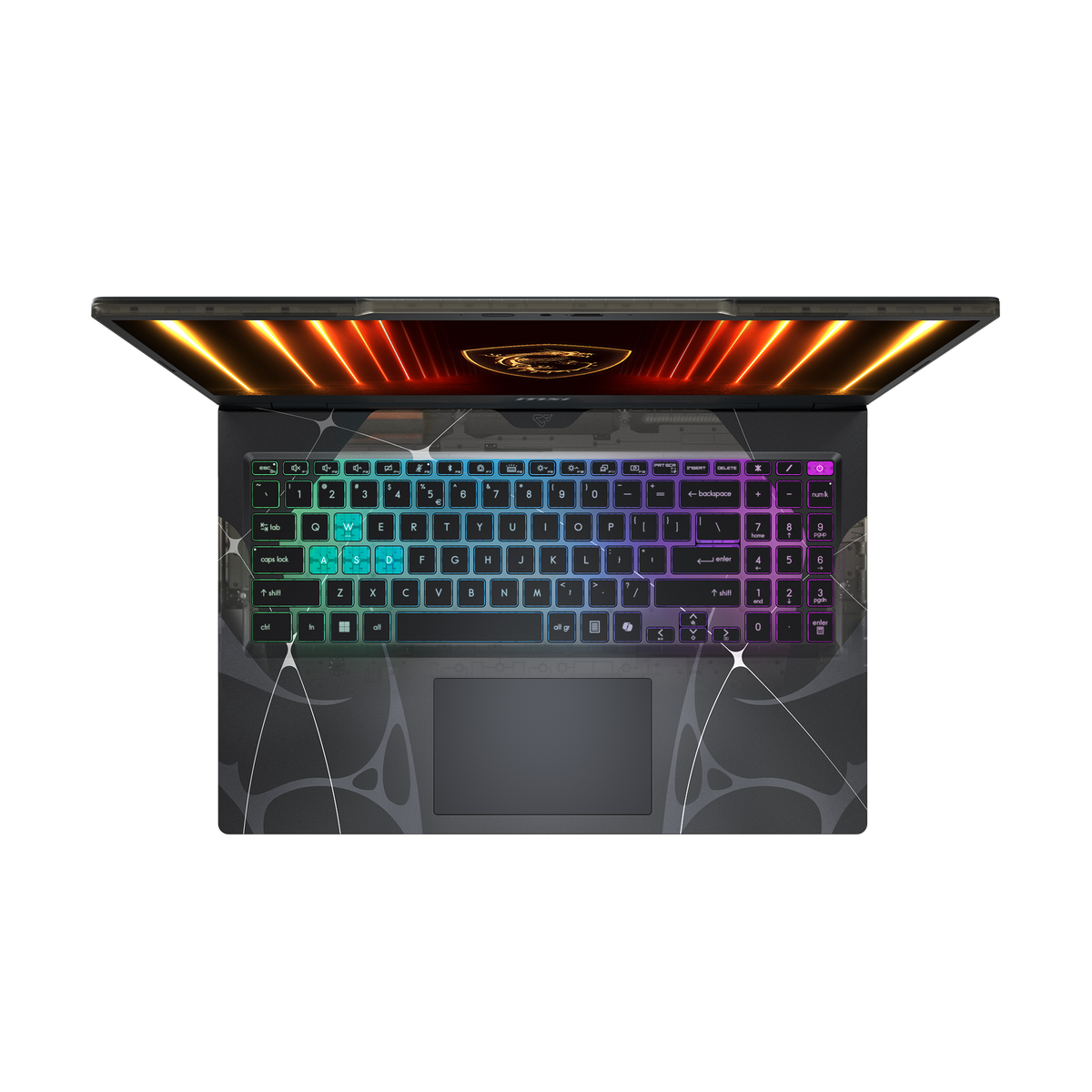 MSI Gaming Laptops model-family photograph; configuration and keyboard layout may vary