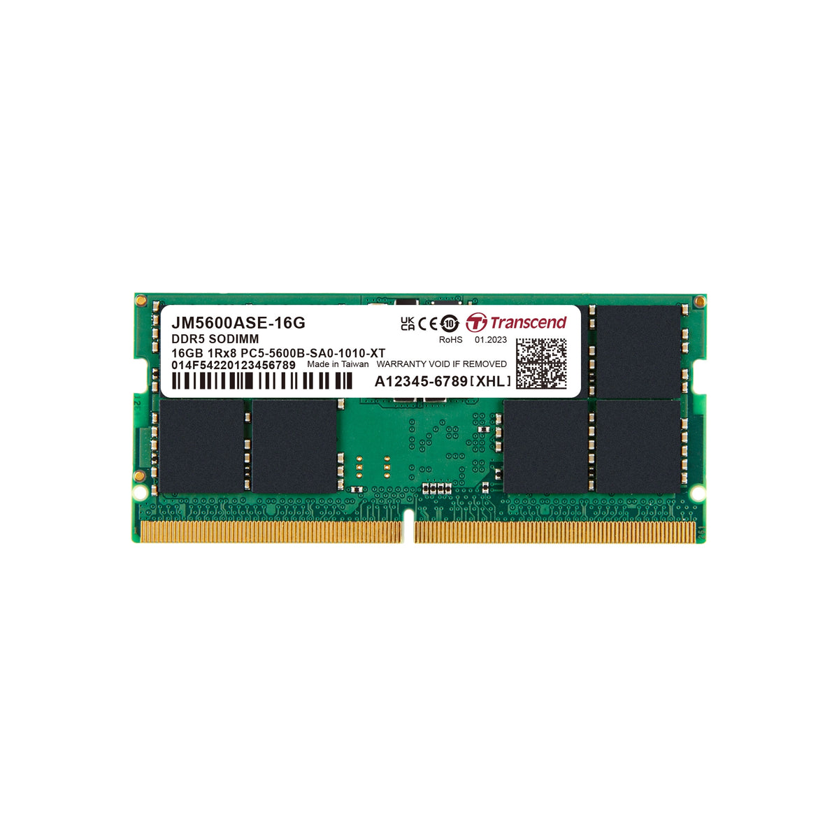 Transcend Computer Memory model-family photograph; configuration and keyboard layout may vary