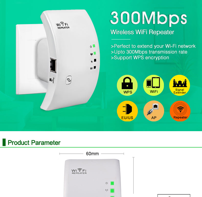 2.4GHz Wi-Fi Range Extender