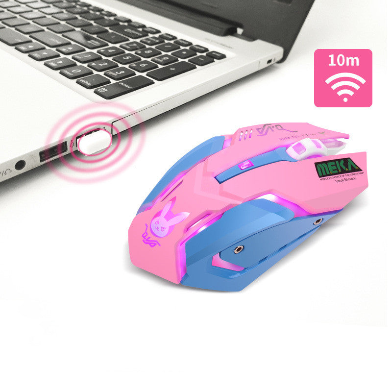 Wireless Six-Button Mouse – 2400 DPI