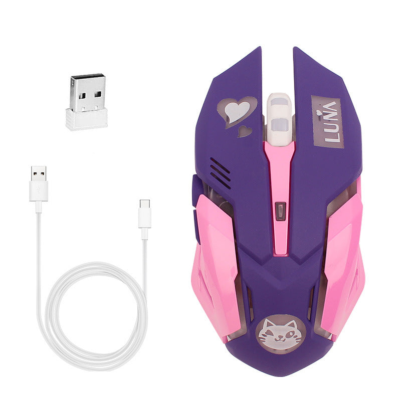 Wireless Six-Button Mouse – 2400 DPI