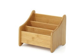 Bamboo Desktop Storage Organiser