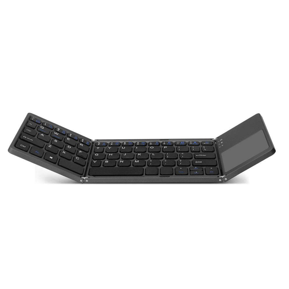 Tri-Fold Bluetooth Keyboard with Touchpad