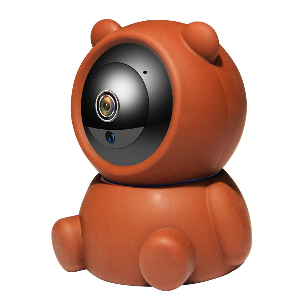 1080p Wi-Fi Indoor Security Camera – Bear Design