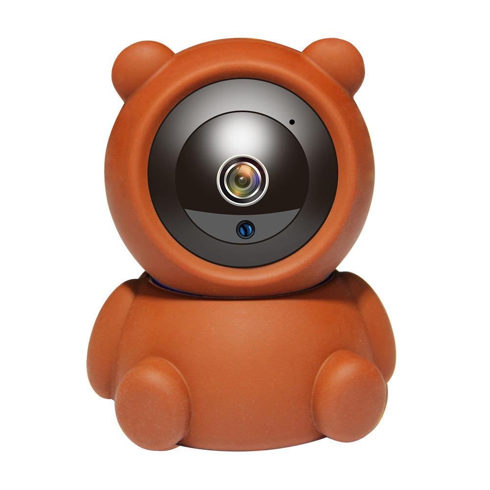 1080p Wi-Fi Indoor Security Camera – Bear Design
