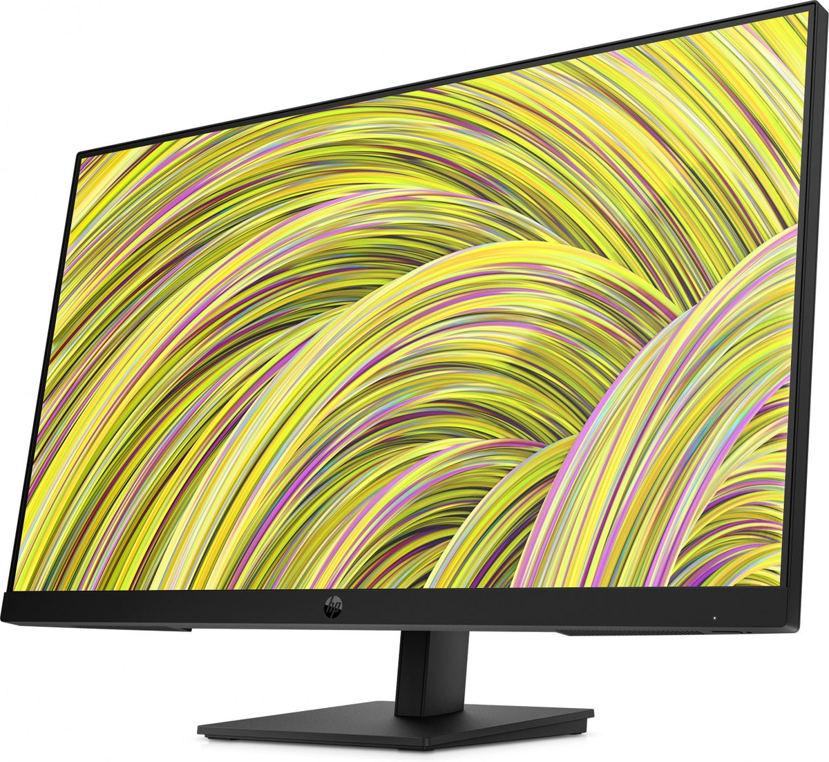 HP P27h G5 27-inch FHD monitor, front angled view