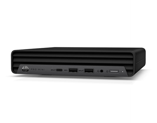 hp pro mini 400 g9 official HP model photograph. Configuration and included peripherals may vary.