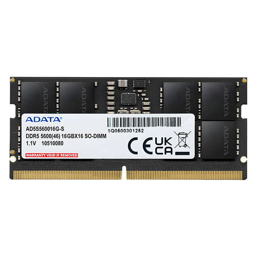 ADATA DDR5 16GB SO-DIMM SINGLE AD5S560016G-S