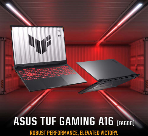 ASUS Gaming Laptop TUF FA608PM-RV037 AMD R9-8940HX 16GB/512GBSSD/RTX5060-8GB/165Hz/16"WUXGA/DOS/GRAY/ENG