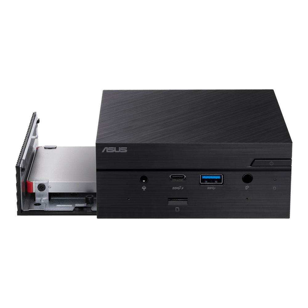 ASUS Desktop Computers model-family photograph; configuration and keyboard layout may vary