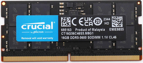 Crucial 16GB DDR5 5600 SODIMM