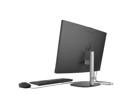HP All-in-One Computers model-family photograph; configuration and keyboard layout may vary