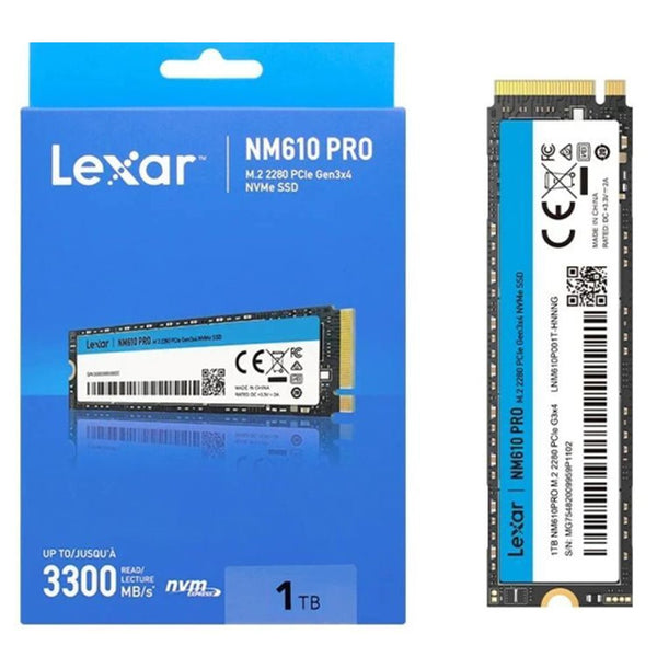 Lexar SSD Storage model-family photograph; configuration and keyboard layout may vary