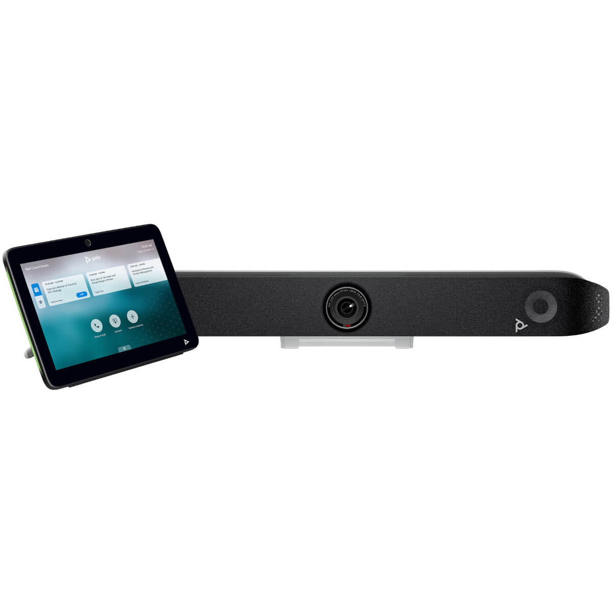 Poly Video Conferencing model-family photograph; configuration and keyboard layout may vary