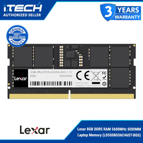 Lexar 8GB DDR5-5600 SO DIMM