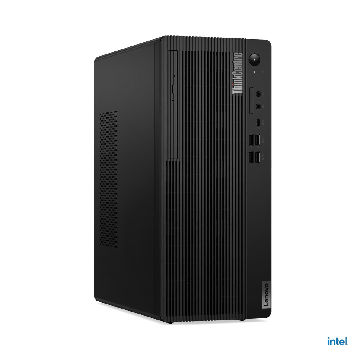ThinkCentre M70t Gen 4 official Lenovo model photograph. Configuration, keyboard layout and software may vary.